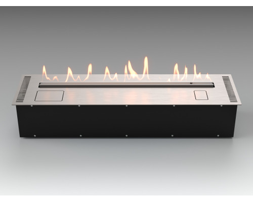 Автоматический биокамин Lux Fire Smart Flame 1000 RC INOX