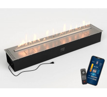 Автоматический биокамин Lux Fire Smart Flame 1400 RC INOX