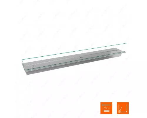 Топливный блок SteelHeat LINE GLASS 1200 Топливный блок SteelHeat LINE GLASS 1200