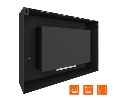 Биокамин SteelHeat WALL GRAND 900 LITE черный Биокамин SteelHeat WALL GRAND 900 LITE черный